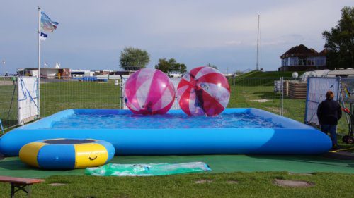 Vergnügungen am Strand