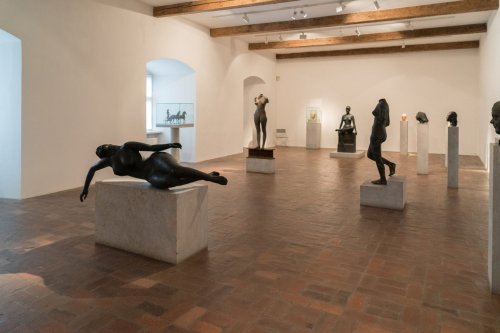 Skulpturen im Museum