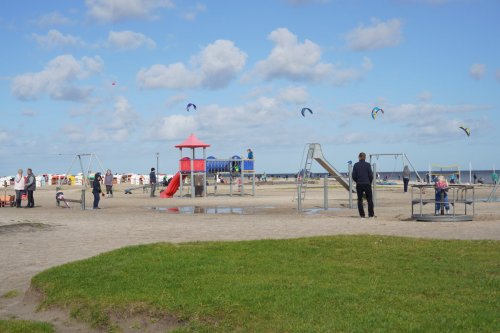 Spielplatz am Strand